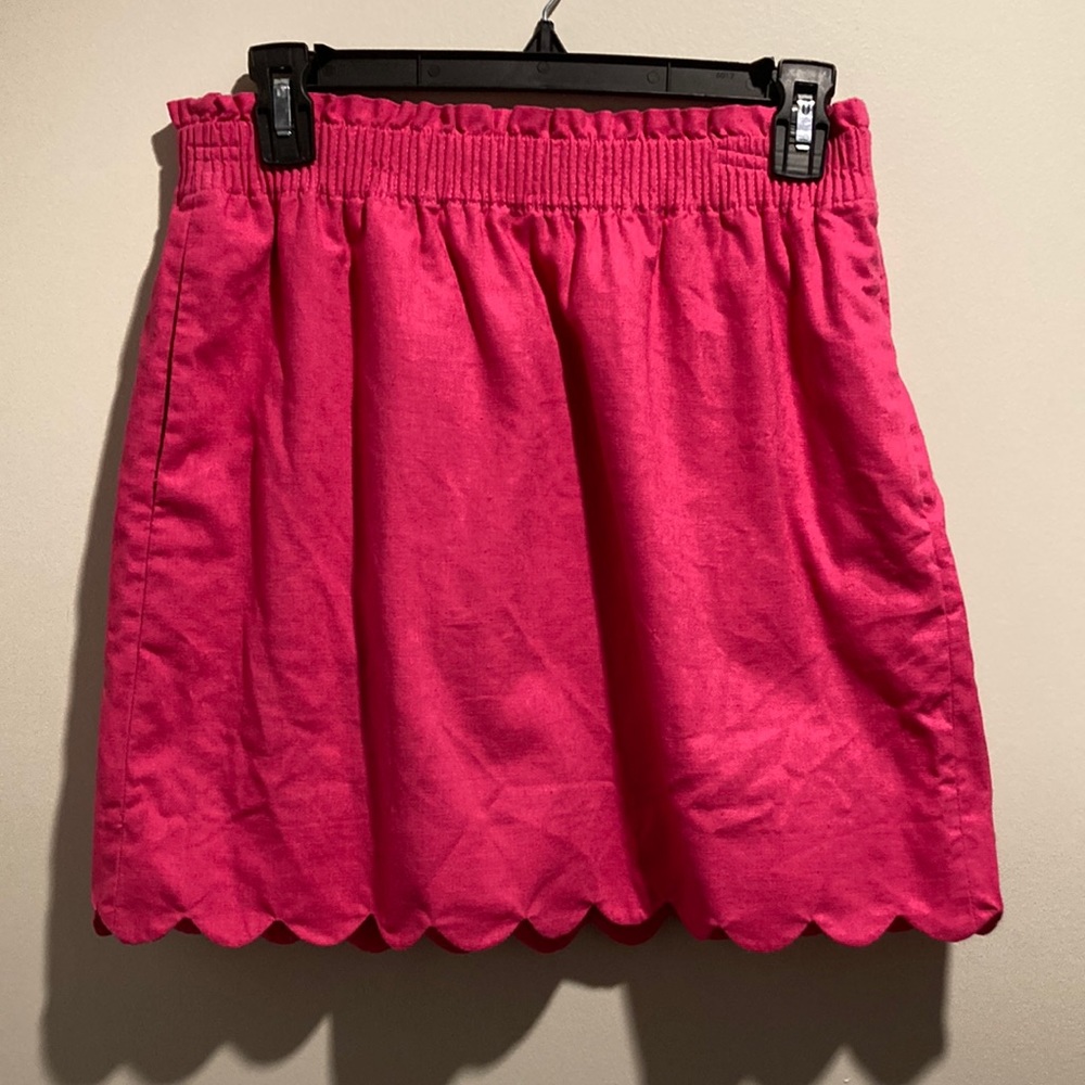 J Crew Linen Skirt